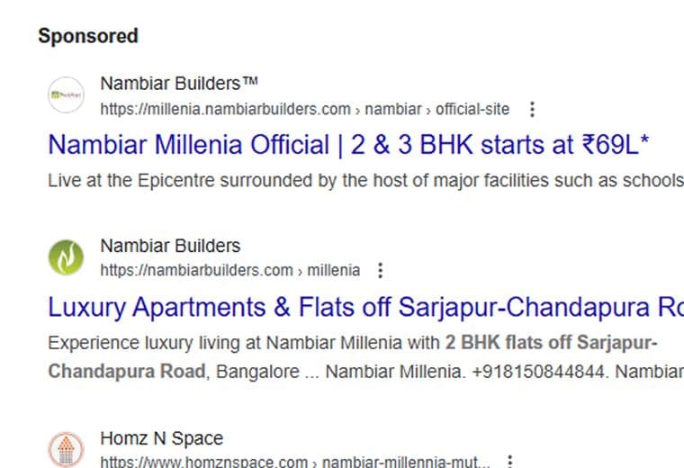 seo text ad