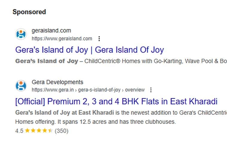 seo text ad