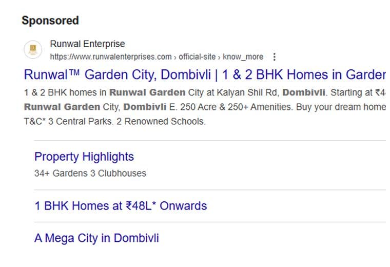 seo text ad