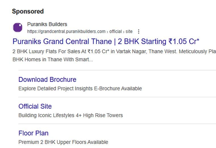 seo text ad